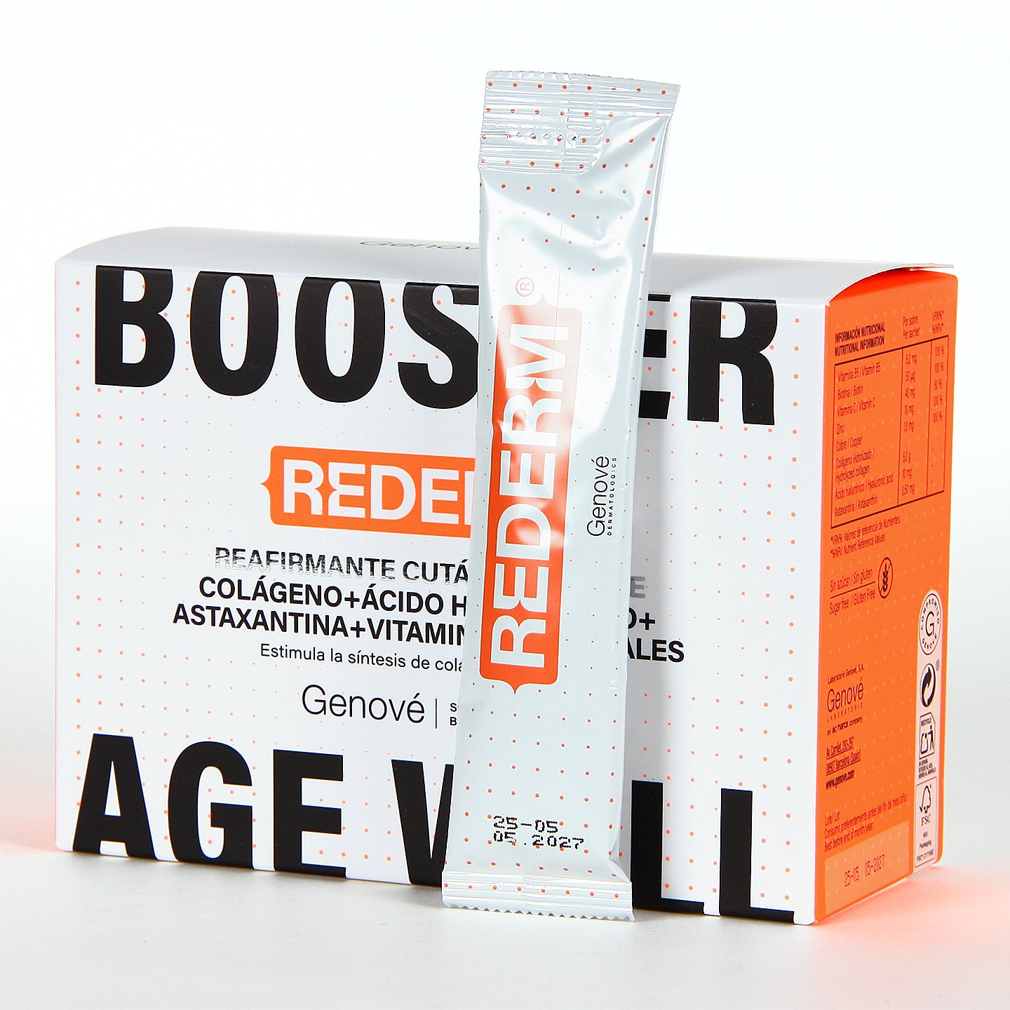 Fluidbase Rederm® Booster Colágeno Bebible