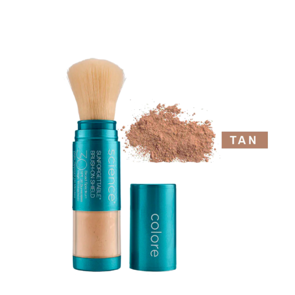 Colorescience Sunforgettable-Polvo en Brocha Con Protección Solar SPF 30 en Tono Tan